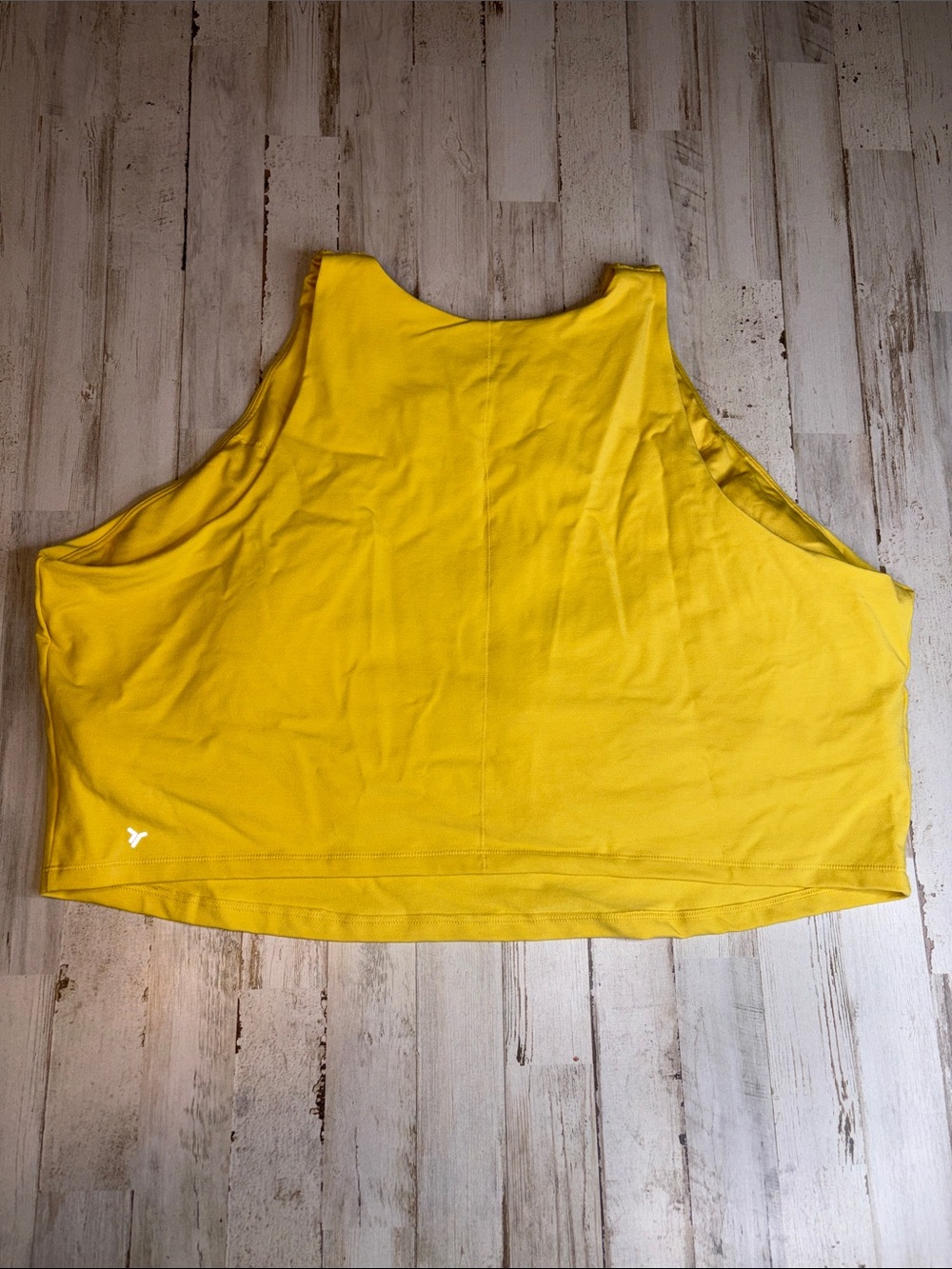 Old Navy Active PowerChill Light Support Yellow Cropped Sports Bra Plus Size 4X - Picture 8 of 15